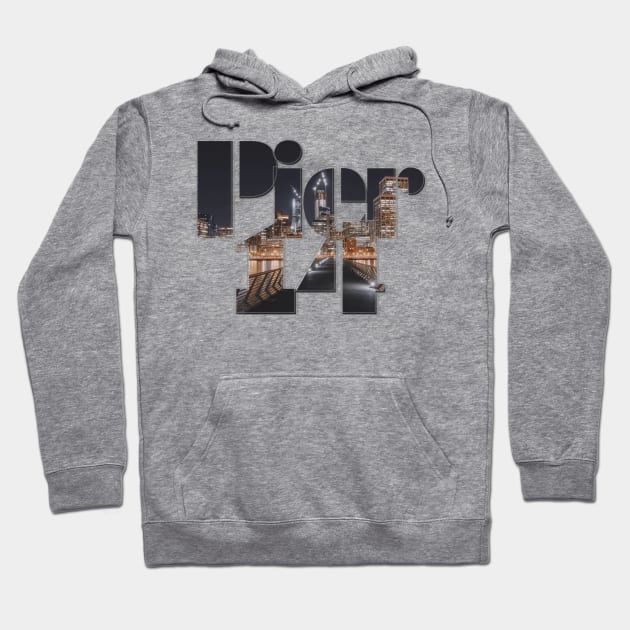 Pier 14 Hoodie by afternoontees